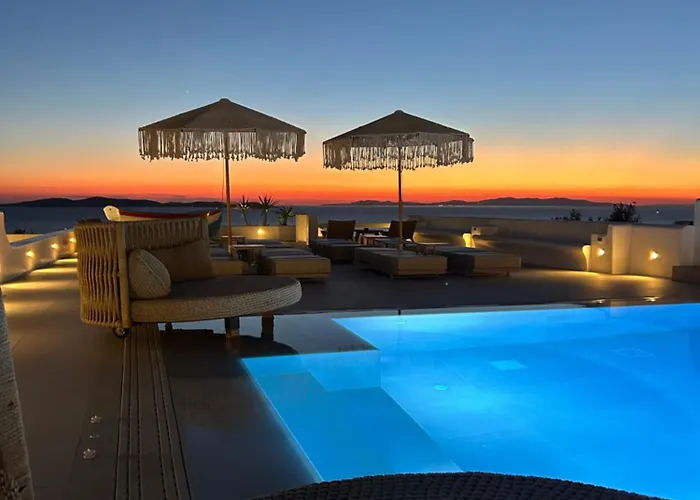 Paolas Sunset Апарт-отель Агиос-Стефанос